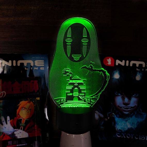 Акриловый светильник-ночник Формен Spirited Away зеленый tty-n001788
