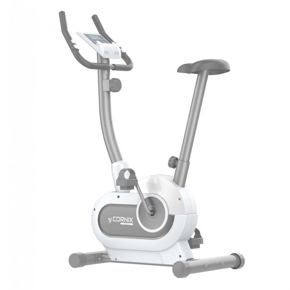 Велотренажер магнітний Cornix Hanna White/Grey