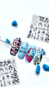 Пластина для стемпінгу Crooz 13 (6 х 6см)