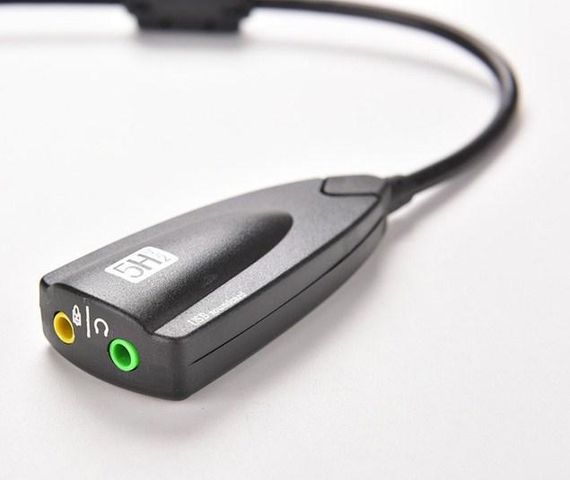 Універсальна USB звукова карта з проводом (Sound Card Adapter) | Зображення 3