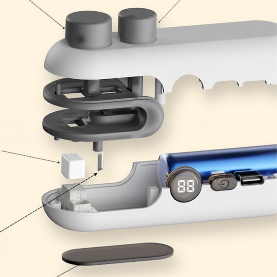 Вакууматор із цифровим екраном XPRO білий (47300-_557) | Зображення 4