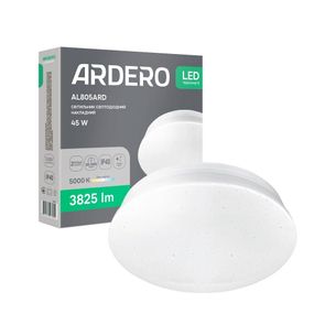 Світлодіодний накладний світильник Ardero AL805ARD 45Вт 5000K білий