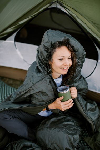 Спальний мішок Tribe Yukon 150 T-loft, спальник туристичний для походу і риболовлі | Зображення 2