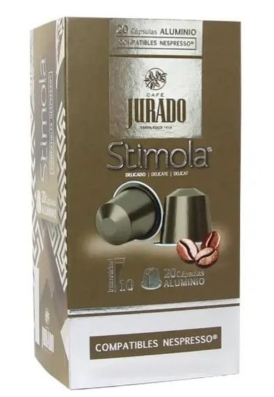 Кава в капсулах Jurado Nespresso Stimola Aluminio №10