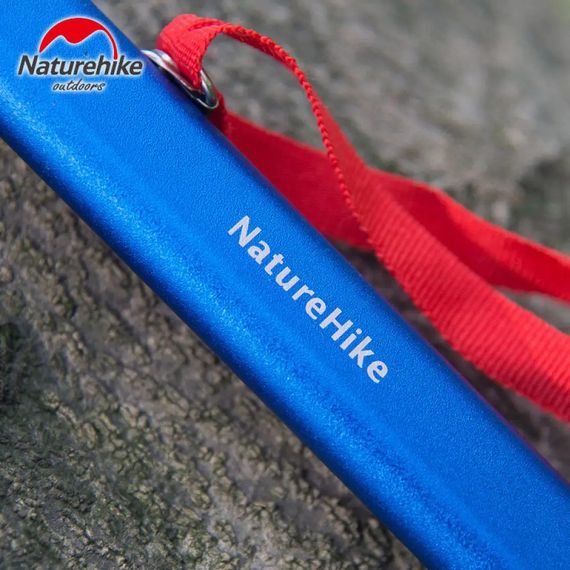 Молоток кемпінговий Naturehike NH15A010-I, алюміній, блакитний | Зображення 4