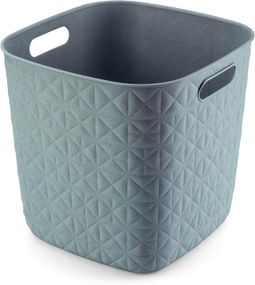Корзина для хранения пластиковая Curver (Курвер) Softex Cube 15 л (00573) Синий