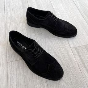 Замшеві чоловічі туфлі 41 розмір.