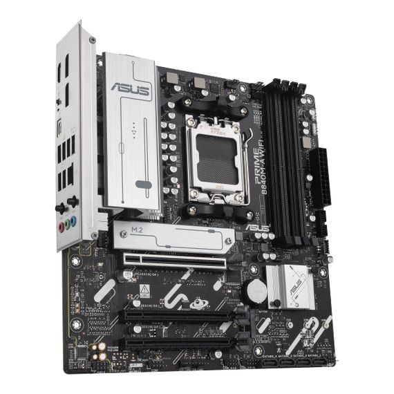 Материнcька плата ASUS PRIME B840M-A WIFI sAM5 B840 4xDDR5 M.2 HDMI DP WiFi BT mATX 90MB1J20-M0EAY0 | Зображення 3