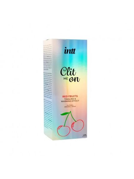 Кліторальні краплі з ефектом, що звужує і зігріває CLIT ME Red Fruits Sex Aura