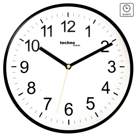 Годинник настінний Technoline WT630 White/Black (WT630) | Зображення 1