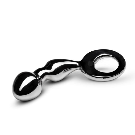 Анальна пробка Sinner Gear Unbendable — Drang Fun Metal Anal Plug Sex Aura | Зображення 1