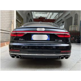 Задній дифузор з насадками S-Style (2018-2021) для Ауди A8 2018- рр