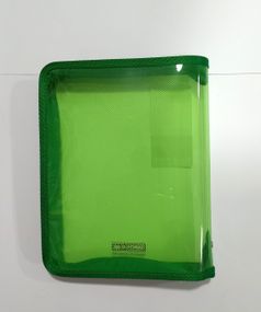 Папка, на блискавці, B5, BM.3940-99 BUROMAX, матовий напівпрозорий пластик, кольорова (4823078953063) Зелений