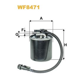 Фильтр топливный Wixfiltron WF8471