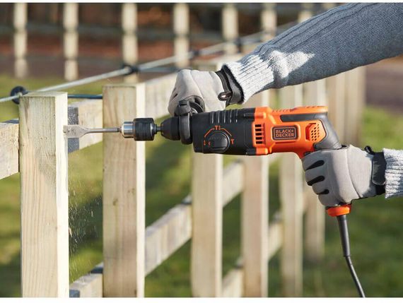 Перфоратор мережевий SDS-Plus BLACK+DECKER BEHS01K | Зображення 7