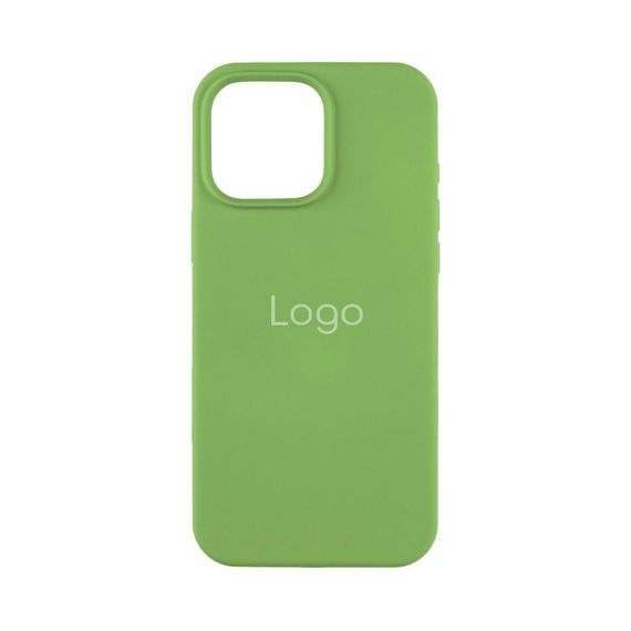 Чохол Silicone Case Full Size (AA) для iPhone 16 Pro Max Колір 47.Spearmint | Зображення 1