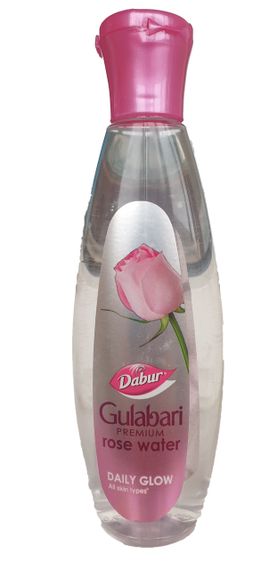Розовая вода, вода из лепестков роз, гидролат розы 120мл  Dabur