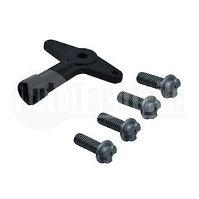 Комплект крепления колпаков колесных дисков Renault Laguna 01-07/ Clio 98-16/ Megane 98-09/ Scenic 99-09, AutoTechteile, 501 0601,