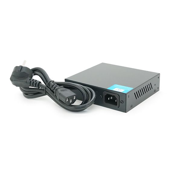 4-портовий гігабітний керований PoE комутатор YOSO YO204-52 з 4 портами POE 1000Мбіт + 1 UP-Link 1000Мбіт +1 SFP, 52V/52W. | Зображення 2