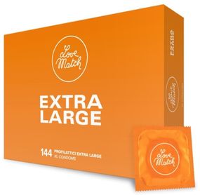 Презервативи збільшеної ширини Love Match - Extra Large, №144 sexstyle