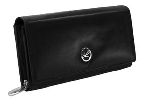 Гаманець жіночий шкіряний Semi Line RFID Black (P8273-0) (DAS303163)