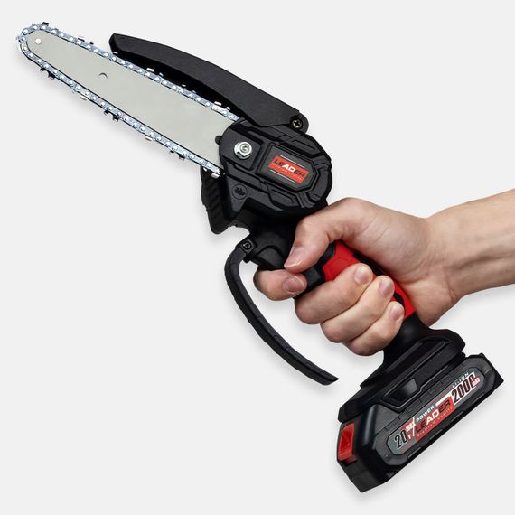 Электропила 48V 2 аккумулятора BLACK &amp; DECKER 16 см черный (43694-_1225) | Зображення 4