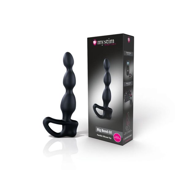 Массажер простаты с изменяемым изгибом Mystim Big Bend-it! sexstyle | Зображення 5