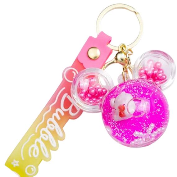 Дитячий брелок Hello Kitty Mouse 4×4.5 (см) для ключів, на сумку і рюкзак HP-55-33MOUS