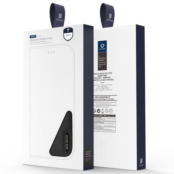 Чохол-книжка Dux Ducis Hivo для Apple iPhone 17 Pro Max (6.9") Brown Black | Зображення 5