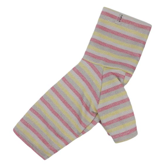 Гольф з люрексом смугастий рожевий Y-301 | Зображення 2