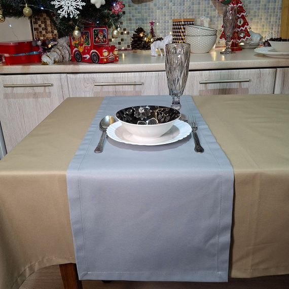 Ранер SoundSleep Loisa водостійкий 30х100 см сірий (2800004658423) | Зображення 6