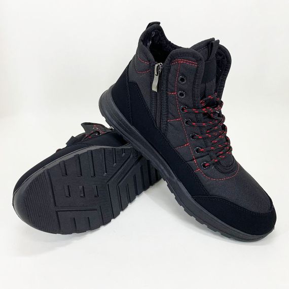 Термо кроссовки демисезон 42р, Классические зимние кроссовки на меху Осенне зимние мужские ME-90 | Зображення 3