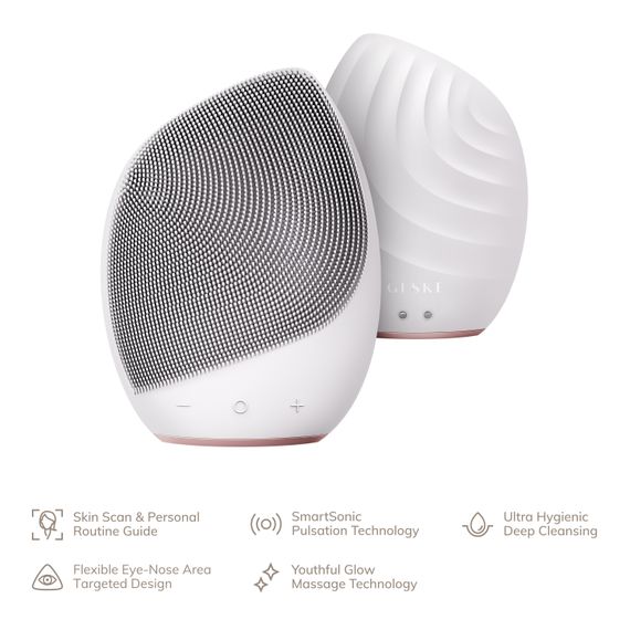 Електронна ультразвукова щітка для обличчя GESKE Sonic Facial Brush 5в1 starlight | Зображення 1