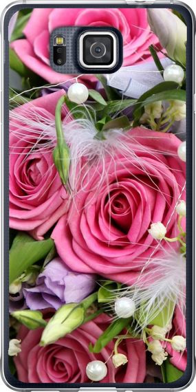 Чехол на Samsung Galaxy Alpha G850F Нежность "2916u-65-17620"