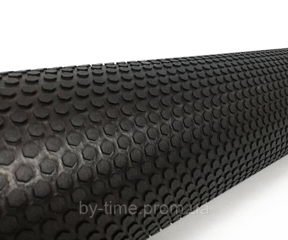 Масажний ролик EasyFit Foam Roller 60 см Чорний | Зображення 2