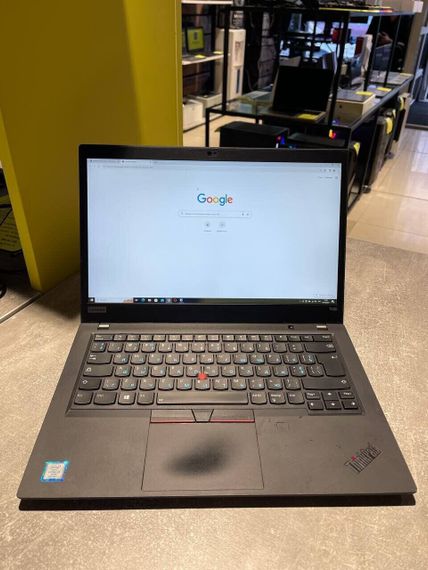 Ультрабук Lenovo ThinkPad T490 / 14" (1920x1080) IPS / Intel Core i5-8250U (4 (8) ядра по 1.6 - 3.4 GHz) / 16 GB DDR4 / 480 GB SSD / Intel UHD Graphics 620 / WebCam б/в | Зображення 1