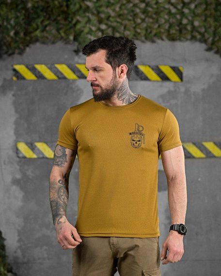 Тактична футболка для відведення поту Сапер coyot ДЛ6512 | Зображення 4