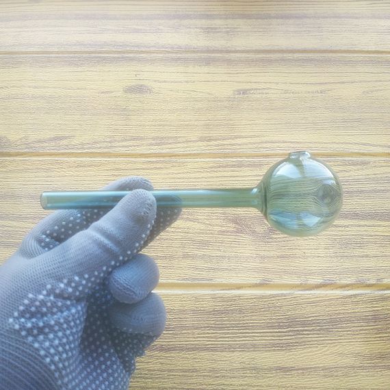 Стеклянная трубка Globe Long Oil Teal | Зображення 1