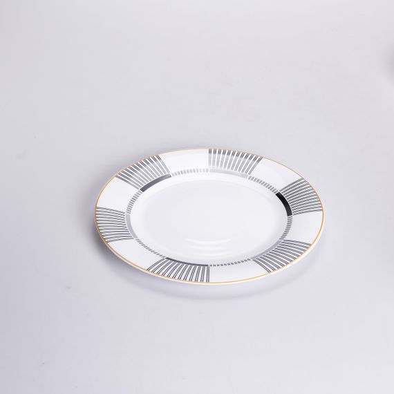 Столовий сервіз з порцеляни Geometry на 6 осіб 32 предмети HP-HK-6 | Зображення 9