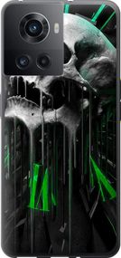 Чехол на OnePlus Ace Череп-часы "4100u-2953-17620"