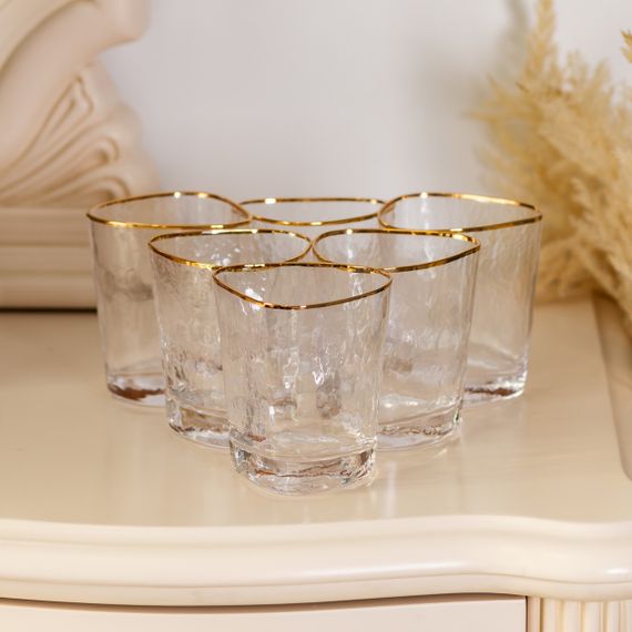 Набір з 6 склянок, 400 мл, для лимонаду, води, соку та коктейлів HP-16-26 | Зображення 3