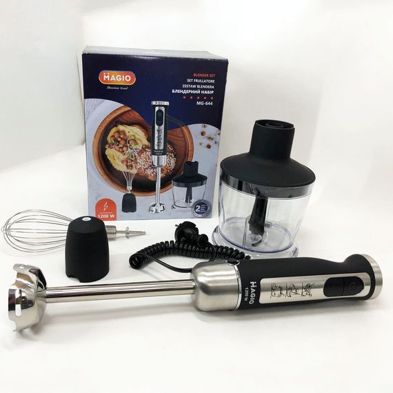 Блендер-подрібнювач занурювальний MAGIO OY-806 MG-644 1200Вт | Зображення 9