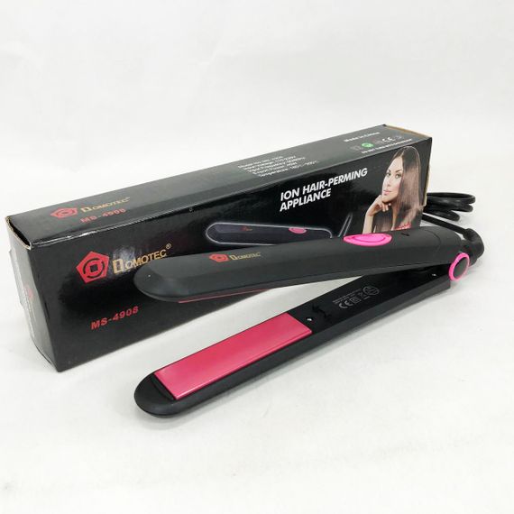 Плойка утюжок выпрямитель, Выпрямитель-гофре для тонких волос, Щипцы для волос Утюжок узкий IB-79 | Зображення 6