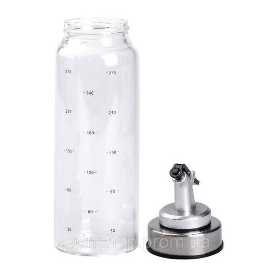 Пляшка для олії та оцту з дозатором 350 мл скляна HP-1348 | Зображення 2