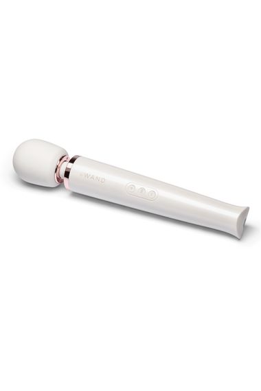 Вібратор мікрофон Le Wand RECHARGEABLE MASSAGER, перлово-білий | Зображення 1
