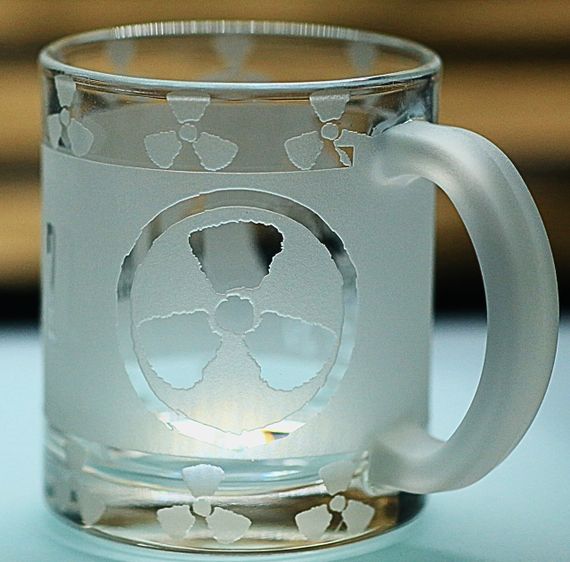 Скляна чашка 320 мл S T A L K E R  2 з гравіюванням ігрова кружка подарунок фанату Зони СТАЛКЕР матова | Зображення 5