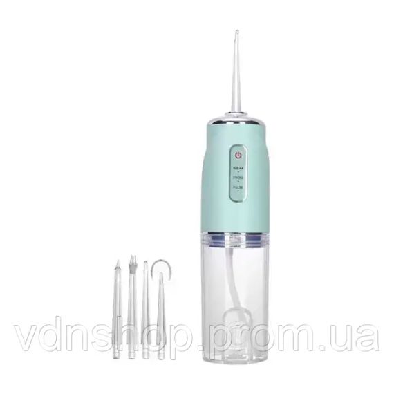 Іригатор портативний Oral Irrigator 3 режими роботи, 2 насадки | Зображення 7