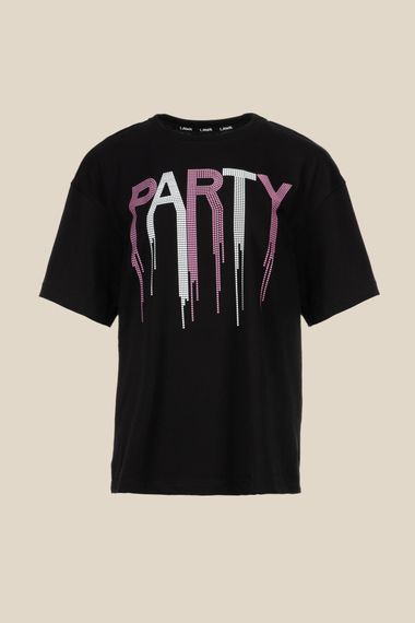 Футболка жіноча LAWA P-WB02344 2XL Чорний (2000990485137)