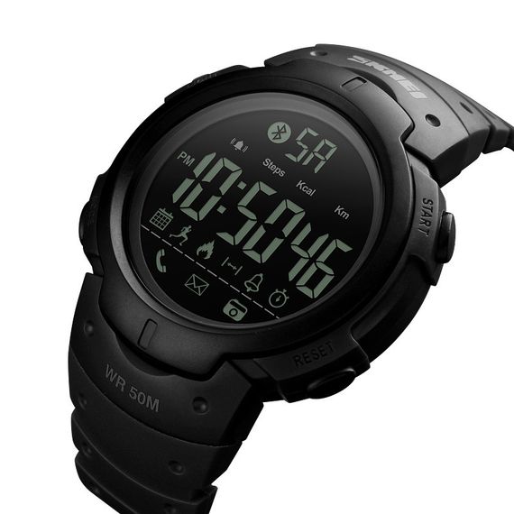 Skmei 1301BK black Smart Watch | Зображення 1