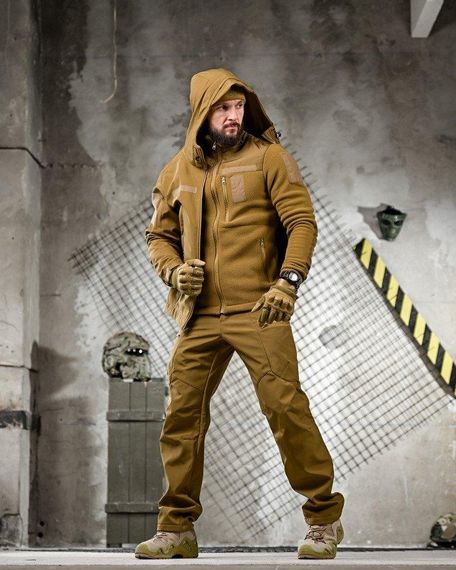Тактичний костюм софтшел softshell 6в1 койот ПП7862 | Зображення 2